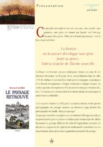 Exposition itinérante sur la campagne Exposition itinérante sur le paysage Exposition itinérante sur les territoires