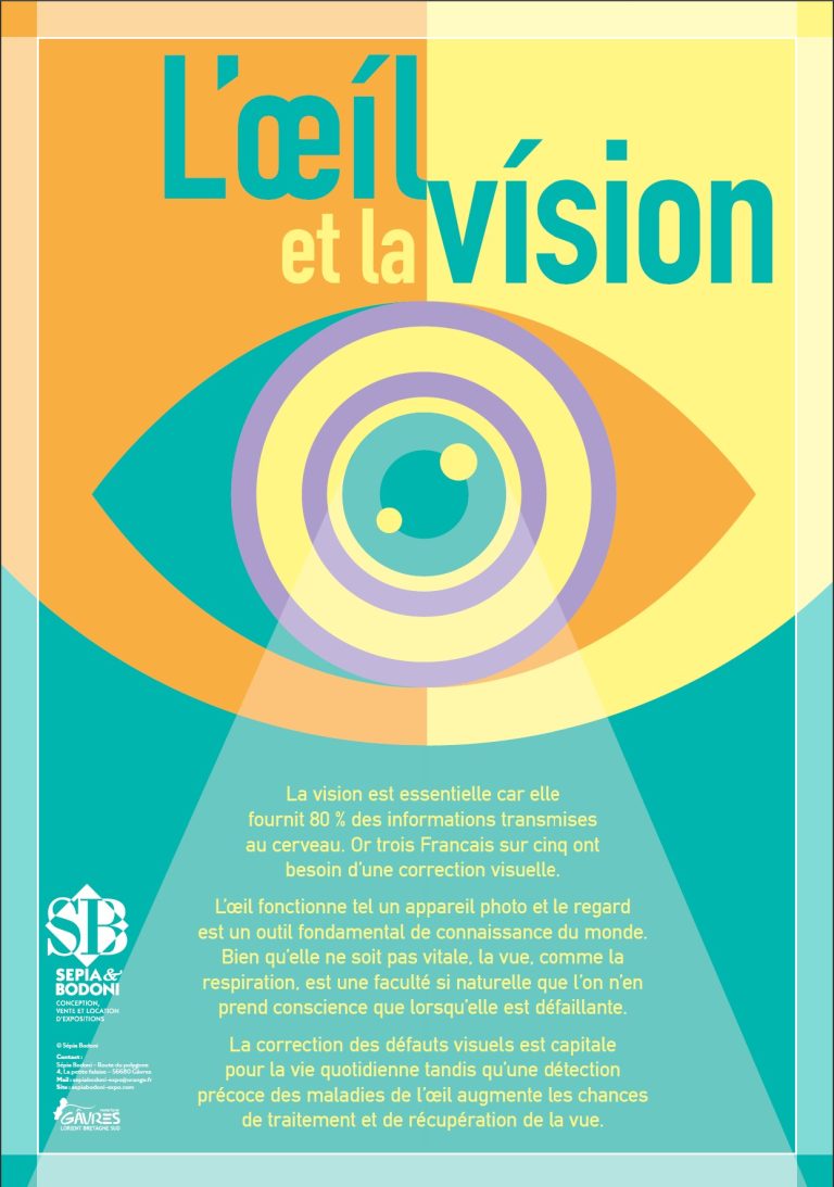 exposition comment marche la vision exposition sur la vue et sur les maladies des yeux