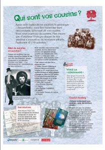 Exposition itinérante sur la généalogie