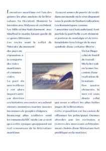 exposition itinérante sur la littérature maritime exposition itinérante sur les écrivains et la mer exposition itinérante sur la littérature et la mer exposition itinérante sur les livres sur la mer