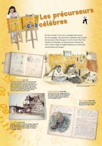 Exposition sur les carnets de voyage exposition urban sketcheur