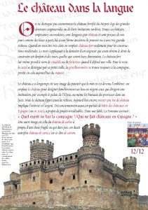 exposition sur les chateaux forts exposition sur le moyen age