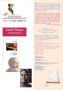 Exposition itinérante sur les femmes et la littérature Exposition itinérante sur les auteurs guadeloupéens Exposition itinérante sur les auteurs martiniquais