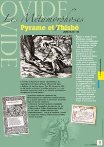 exposition sur les métamorphoses d'Ovide Exposition sur Ovide Exposition littérature ancienne Exposition sur les mythes