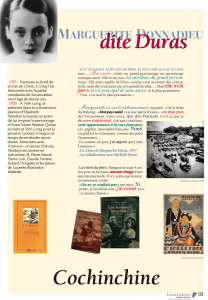 exposition itinérante sur la vie de Marguerite Duras Exposition sur Marguerite Duras Exposition sur la littérature française