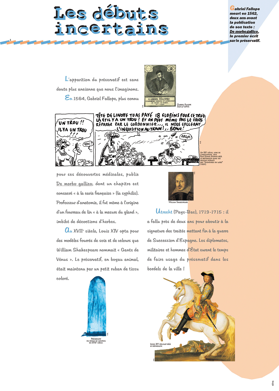 Petite histoire du préservatif