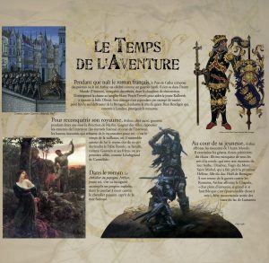exposition sur le roi arthur et le mythe arthurien
