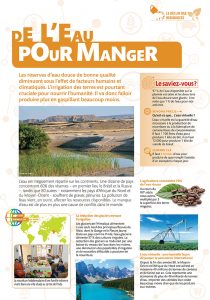 exposition sur nourrir l'humanité et sur la précarité alimentaire