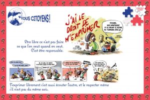 exposition sur la citoyenneté liberté égalité fraternité laicité