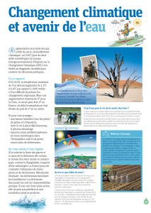 exposition sur le problème de la crise de l'eau manque d'eau guerre de l'eau dans le monde