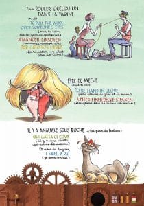 humour autour des expressions idiomatiques traduites en anglais allemand italien espagnol