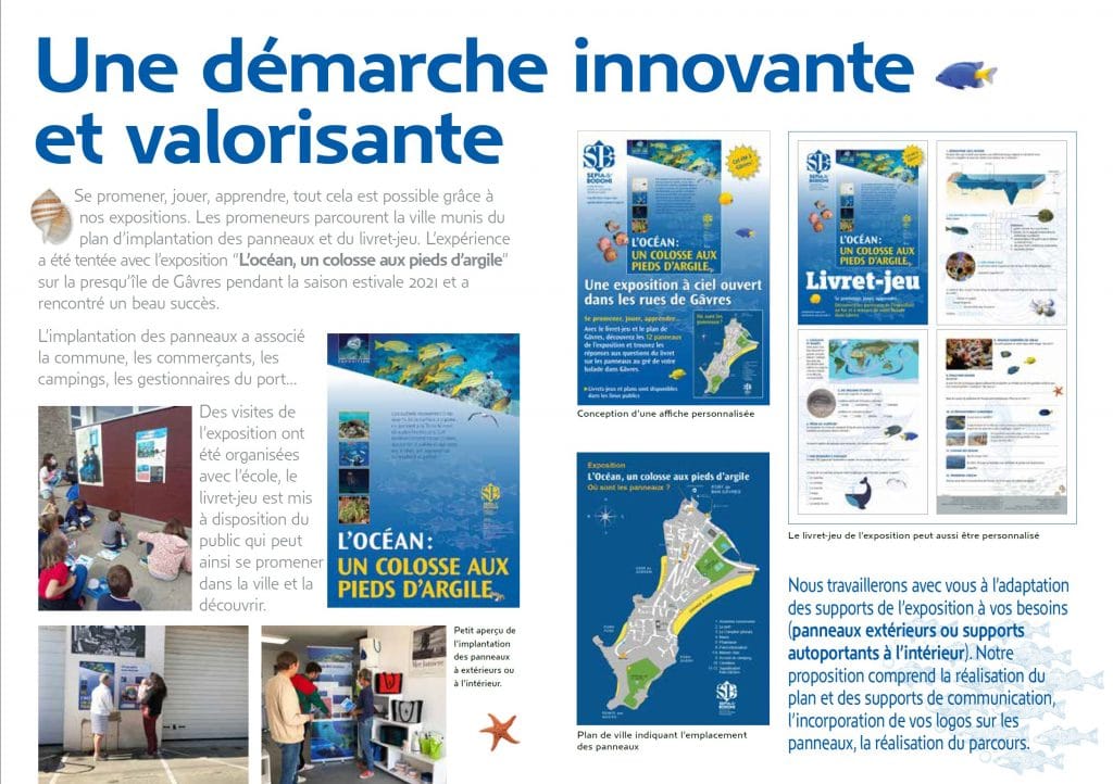 conception exposition sur mesure